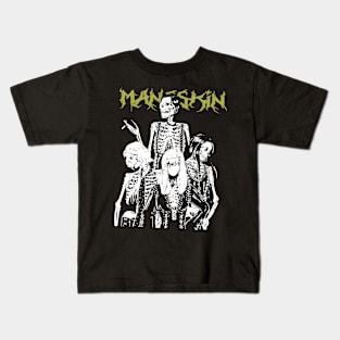 Skull of Maneskin Kids T-Shirt